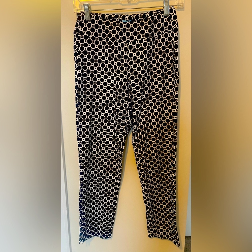 JMcLaughlin Newport pant in a fun graphic print size xs